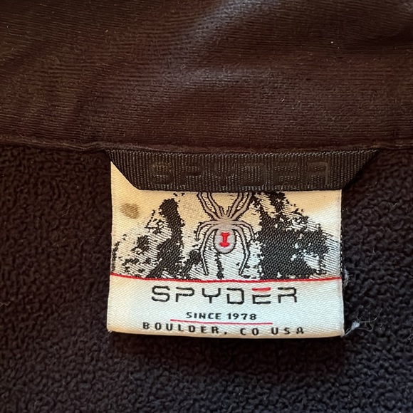 Spyder Fleece Lined Quarter Zip Pullover - Picture 8 of 11